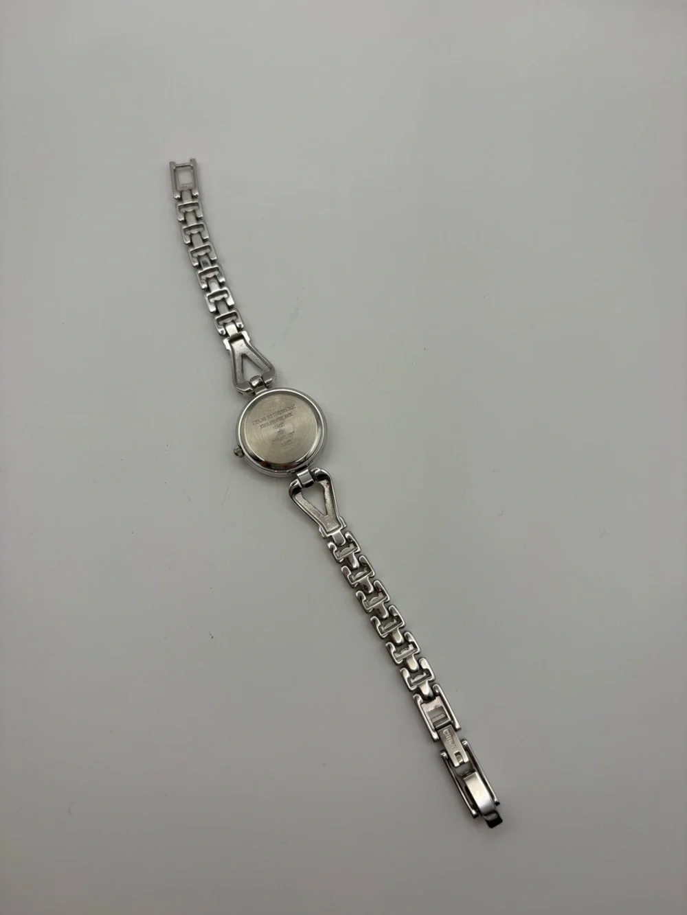 Vintage‎ Anne Klein II .925 Sterling Silver Quartz Watch Dainty Women’s Works!